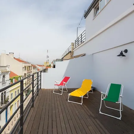 Historic Center Stunning Rooftop * Lisbon