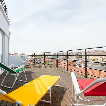 Historic Center Stunning Rooftop Lisbon